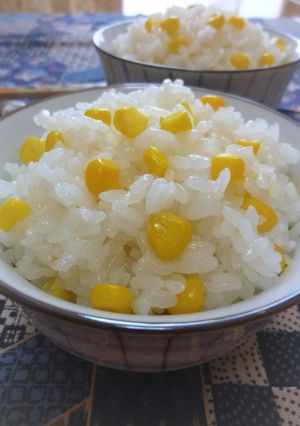 ✿とうもろこしご飯✿ シンプルに♪-レシピのメイン写真