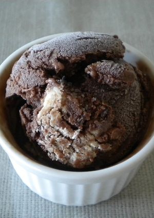 塩チョコとミックスナッツのアイスクリーム-レシピのメイン写真