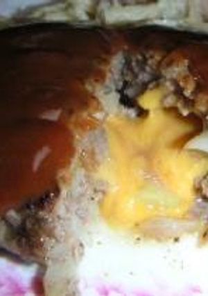 チーズインハンバーグ-レシピのメイン写真