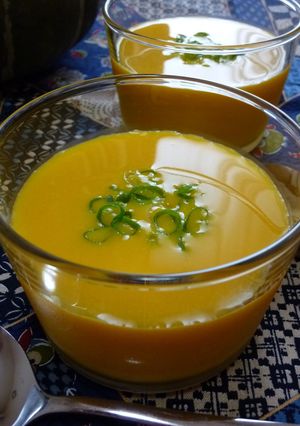 ✜豆乳♪和風かぼちゃスープ✜温・冷-レシピのメイン写真