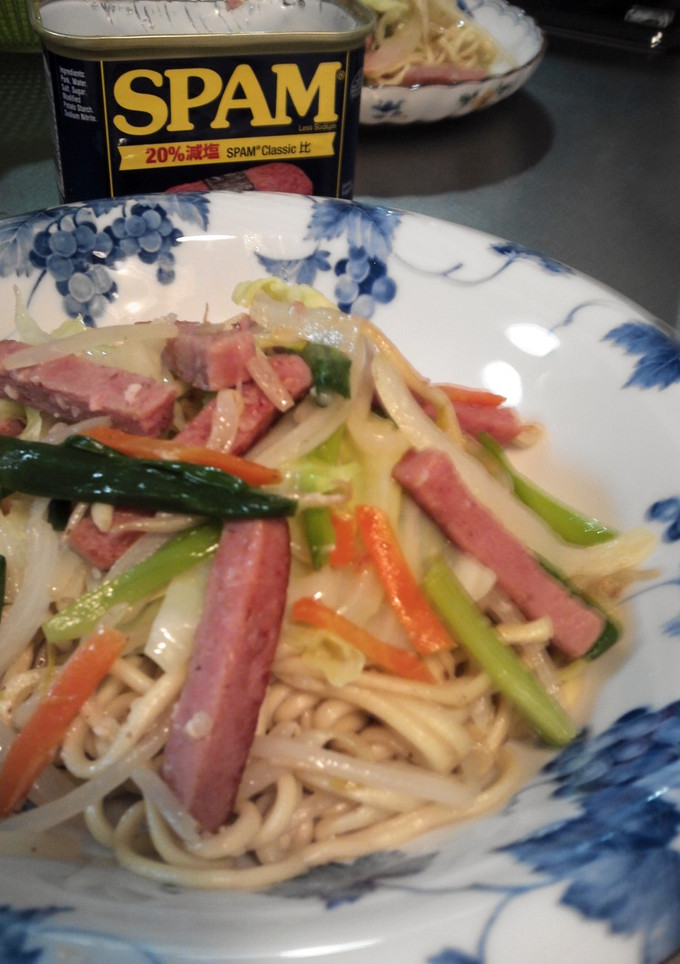 スパムのタイ風焼きそば-レシピのメイン写真