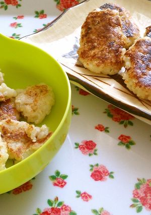 離乳食　赤ちゃんと一緒に食べる焼き豆腐飯-レシピのメイン写真