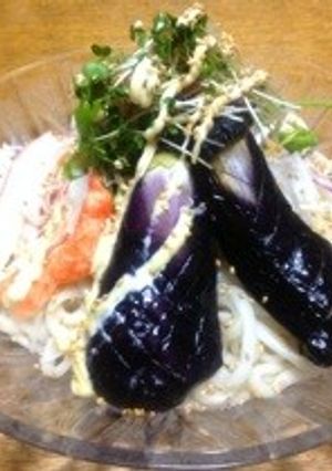 暑い日に☀サラダうどん-レシピのメイン写真