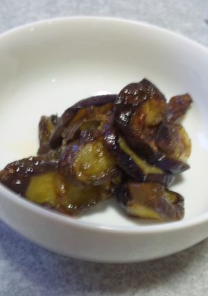 揚げ茄子の酢の物-レシピのメイン写真