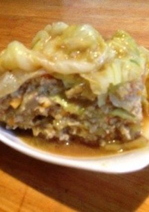 カレー味のキャベツ重ね煮-レシピのメイン写真