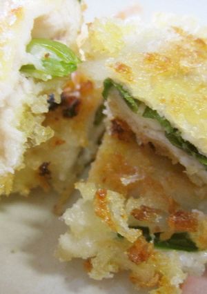 豚薄切りのはさみ揚げ焼き-レシピのメイン写真