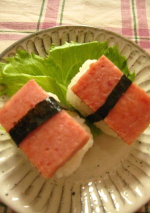 小さなスパムむすび-レシピのメイン写真