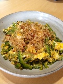 簡単♪ゴーヤのチャンプル風玉子とじ♡-レシピのメイン写真