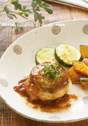 絶品！豚しそロールステーキの梅照りソース-レシピのメイン写真
