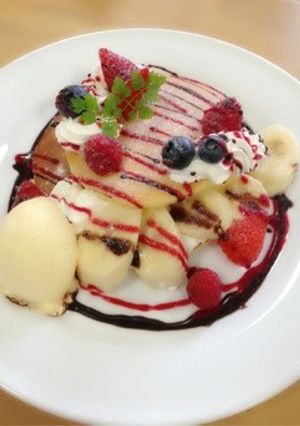 ふわふわパンケーキ♡-レシピのメイン写真