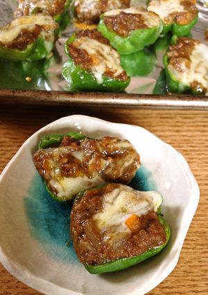 ピーマンカップ カレーバージョン-レシピのメイン写真