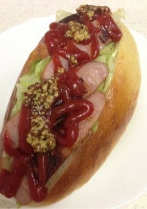 ボリューム満点ホットドッグ-レシピのメイン写真