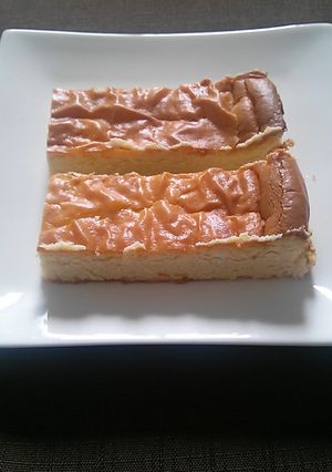 糖質制限 ベイクドチーズケーキ-レシピのメイン写真