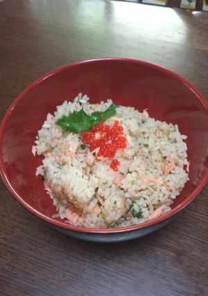簡単でお店の味☆秘密にしたい鮭ごはん-レシピのメイン写真