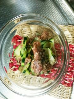 あっさり、さば味付け缶と。-レシピのメイン写真