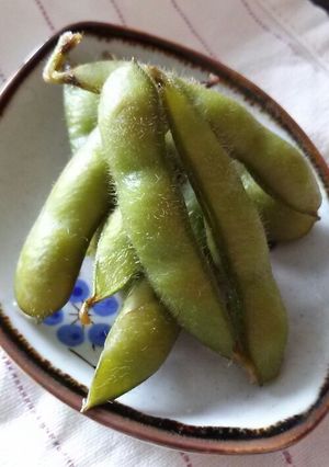 レンジで簡単 めんつゆだけで美味しい枝豆-レシピのメイン写真