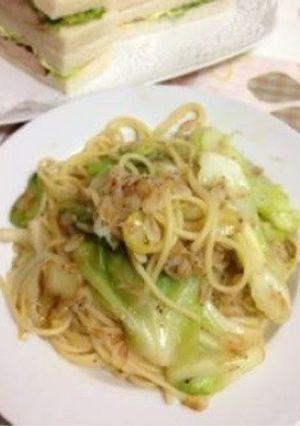キャベツと桜海老のパスタ-レシピのメイン写真