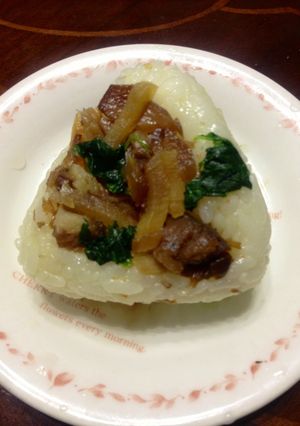 カレイの煮付けおにぎり-レシピのメイン写真