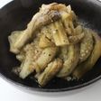 焼きなすのそばつゆ粗びき黒こしょうかけ