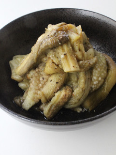 焼きなすのそばつゆ粗びき黒こしょうかけ-レシピのメイン写真