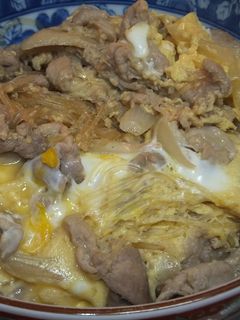 親子丼風・豚肉の卵とじ-レシピのメイン写真