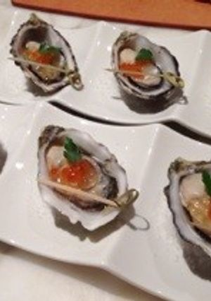 生牡蠣　いくらポン酢ジュレ添え-レシピのメイン写真