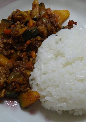 簡単キーマカレー-レシピのメイン写真