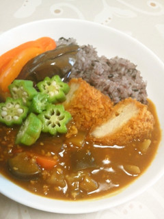 夏本番!!がっつりカツカレー-レシピのメイン写真