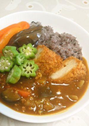 夏本番！！がっつりカツカレー-レシピのメイン写真