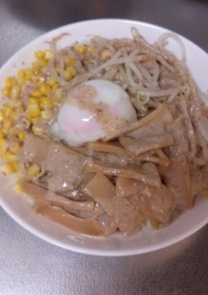 カラオケ屋で食べた油そばもどき!-レシピのメイン写真