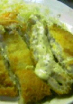 豚カツｉｎチーズマスタード-レシピのメイン写真