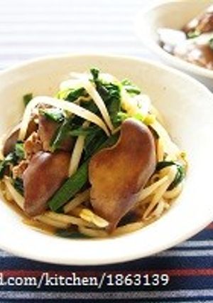 レバニラ炒めならぬレバニラ煮-レシピのメイン写真
