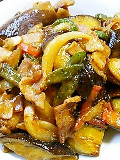 茄子の肉みそ炒め-レシピのメイン写真