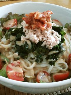 サラダうどん-レシピのメイン写真