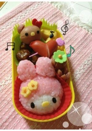 キャラ弁☆マイメロちゃん弁当-レシピのメイン写真