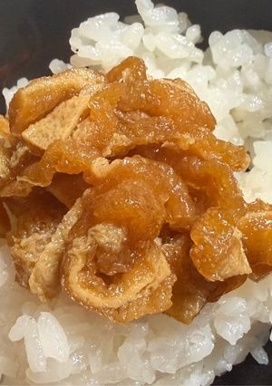 油揚げ　ご飯のお供にお酒のつまみに-レシピのメイン写真