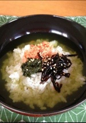夏休みのお昼にぴったり！さらさら冷茶漬け-レシピのメイン写真