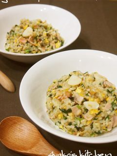 ガーリックマヨ炒飯-レシピのメイン写真