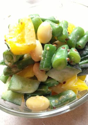 大豆と3種の野菜の夏サラダ-レシピのメイン写真
