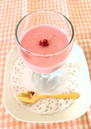 ピンクいちごのムース-レシピのメイン写真