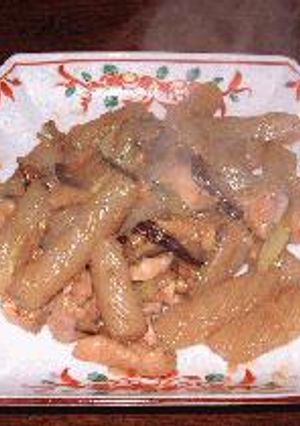 鶏肉とこんにゃくの中華煮-レシピのメイン写真