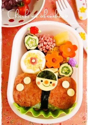 ＊キャラ弁＊　スパムDEちょうちょさん-レシピのメイン写真