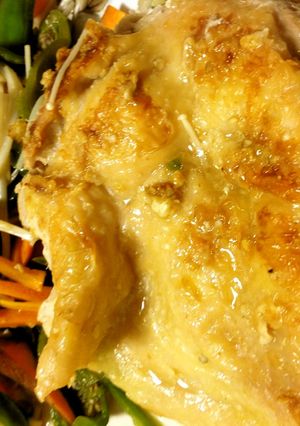とってもジューシィな鶏胸肉のステーキ-レシピのメイン写真