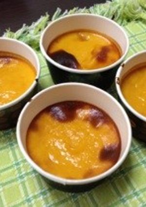 母の味☆濃厚かぼちゃプリン-レシピのメイン写真