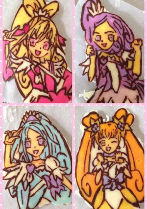 デコチョコ DE ドキドキプリキュア-レシピのメイン写真