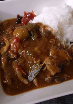 へちまカレー-レシピのメイン写真