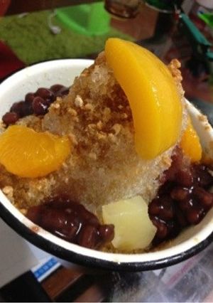 黒蜜きなこかき氷-レシピのメイン写真