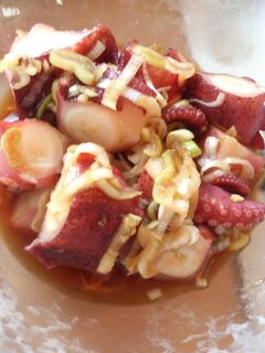 タコとネギのわさび醤油和え-レシピのメイン写真