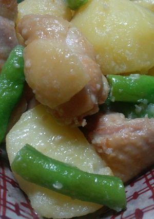 塩麹で簡単やわらかほくほく鶏じゃが-レシピのメイン写真