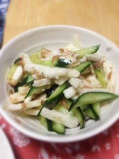 火を使わない*長芋のおかか和え-レシピのメイン写真